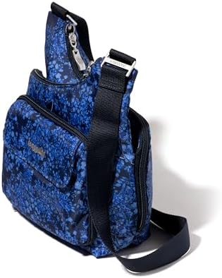 Baggallini Womens Criss Cross 10x11 Crossbody Bag for Fashion Ladies, Stylish and Practical, Daily Use, High-Quality Lea