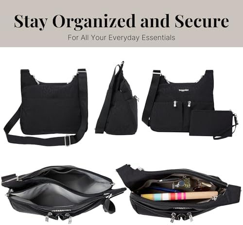 Baggallini Cross Over Crossbody Women's Lightweight Water-Resistant Travel Bag | Baggallini Cross Over Crossbody Women'