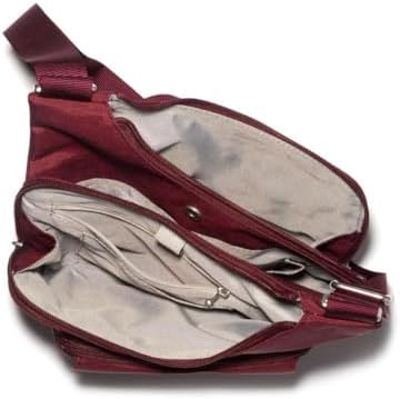 Baggallini Womens Criss Cross 10x11 Crossbody Bag for Fashion Ladies, Stylish and Practical, Daily Use, High-Quality Lea