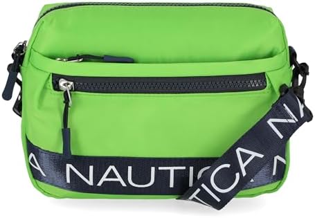 Nautica Nylon Bean Crossbody/Belt Bag for Women Adjustable Shoulder Strap Trendy Lightweight Practical