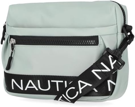 Nautica Nylon Bean Crossbody/Belt Bag for Women Adjustable Shoulder Strap Trendy Lightweight Practical