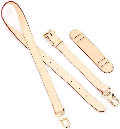 Jiesinlov Vachetta Leather Replacement Crossbody Bags for Women Adjustable Shoulder Strap Speedy 20 25