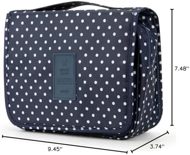 Mossio Large Hanging Toiletry Bag for Men & Women | Durable Sturdy Hook | Mossio Travel Organizer - Large Hanging Cosme