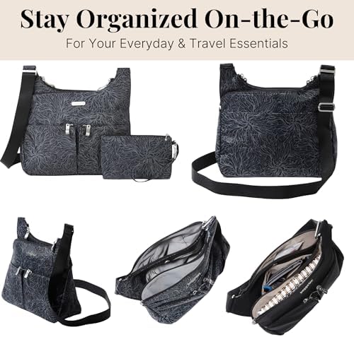 Baggallini Cross Over Crossbody Women's Lightweight Water-Resistant Travel Bag | Baggallini Cross Over Crossbody Women'