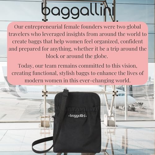 Baggallini Bryant Pouch Small Crossbody Bag for Women - Lightweight Crossbody Pouch - Perfect Phone Purse