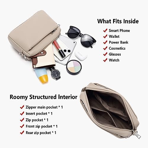 WestBronco Small Crossbody Bags for Women, Shoulder Handbags, Satchel Purse with Adjustable Strap WestBronco Small Cro