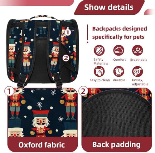 Capybara Pet Soft Sided Travel Carrier for Cats and Puppies, Portable and Comfortable, Perfect for Airlines and Car Trip