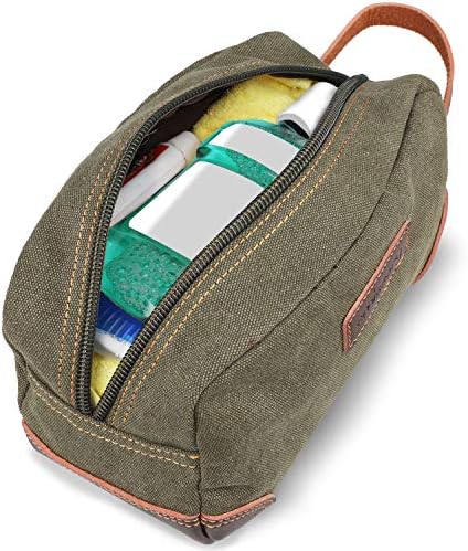 Men's Emissary Water-Resistant Toiletry Bag | Men’s Emissary Canvas Travel Dopp Kit | Men's Emissary Travel Bathroom Ba