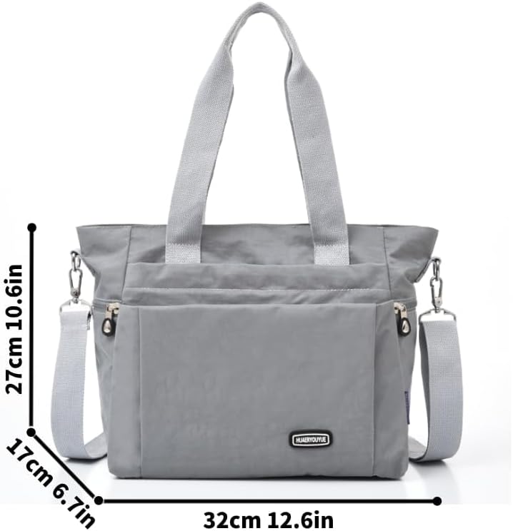 Qiyllur Large Capacity Canvas Bucket Bag for Women with Artificial Leather Shoulder Strap | Qiyllur Crossbody Bag with