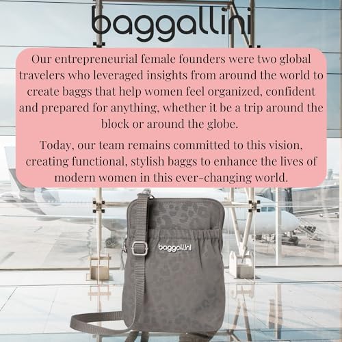 Baggallini Bryant Pouch Small Crossbody Bag for Women - Lightweight Crossbody Pouch - Perfect Phone Purse