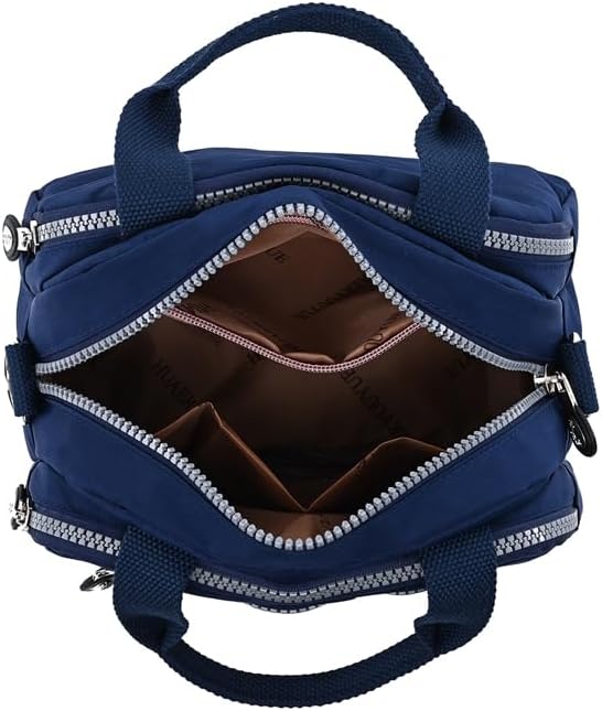 Qiyllur Navy Blue Crossbody Bag for Women, Stylish and Versatile Fashion Accessory | Qiyllur Navy Blue Crossbody Bag fo