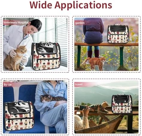 Capybara Pet Soft Sided Travel Carrier for Cats and Puppies, Portable and Comfortable, Perfect for Airlines and Car Trip