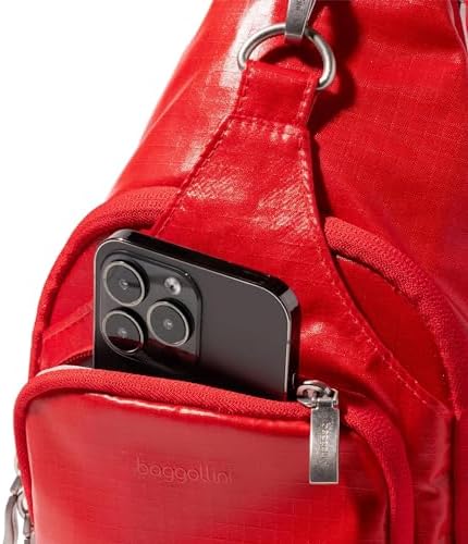 Baggallini Central Park Sling Leather Shoulder Bag for Women | Baggallini Central Park Sling Crossbody Bag for Men | Ba