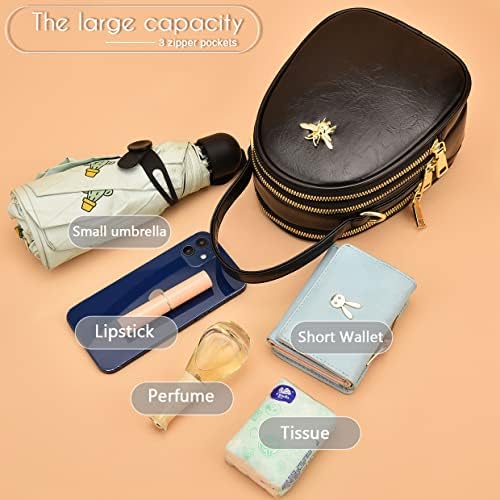 ALUDAPIJU Women's Small Crossbody Bags for Stylish Ladies | ALUDAPIJU Shoulder Bag for Women - Messenger Bags and Purse