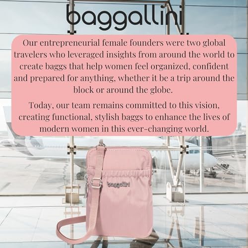Baggallini Bryant Pouch Small Crossbody Bag for Women - Lightweight Crossbody Pouch - Perfect Phone Purse