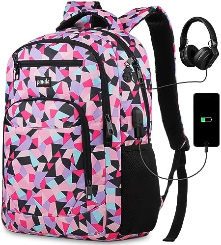 Paude 15.6 Inch Laptop Backpack Women Bookbag Rucksack for Teen Girls School Bags Specifications