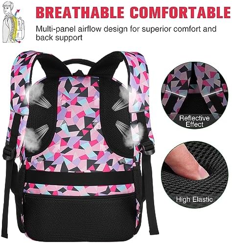 Paude 15.6 Inch Laptop Backpack Women Bookbag Rucksack for Teen Girls School Bags Specifications