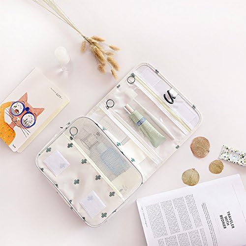 Mossio Large Hanging Toiletry Bag for Men & Women | Durable Sturdy Hook | Mossio Travel Organizer - Large Hanging Cosme