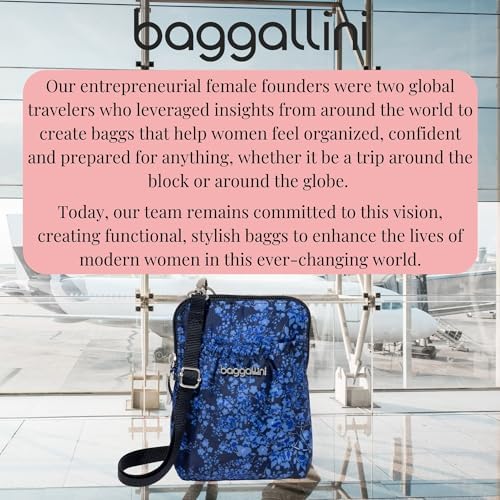 Baggallini Bryant Pouch Small Crossbody Bag for Women - Lightweight Crossbody Pouch - Perfect Phone Purse