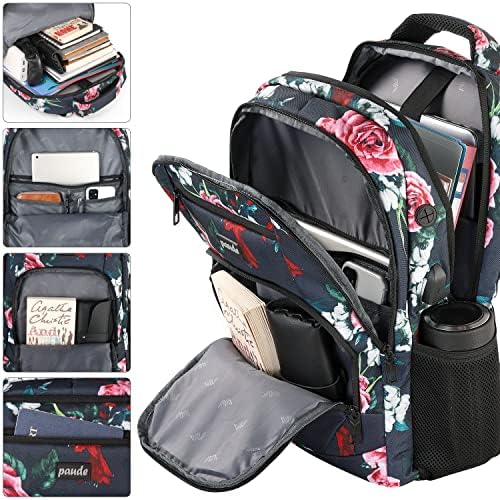 Paude 15.6 Inch Laptop Backpack Women Bookbag Rucksack for Teen Girls School Bags Specifications