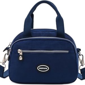 Qiyllur Navy Blue Crossbody Bag for Women, Stylish and Versatile Fashion Accessory | Qiyllur Navy Blue Crossbody Bag fo