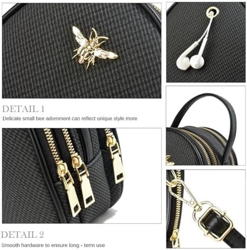 ALUDAPIJU Women's Small Crossbody Bags for Stylish Ladies | ALUDAPIJU Shoulder Bag for Women - Messenger Bags and Purse