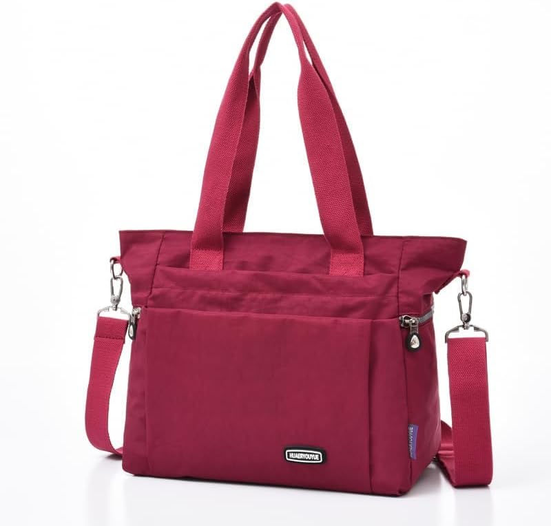 Qiyllur Large Capacity Canvas Bucket Bag for Women with Artificial Leather Shoulder Strap | Qiyllur Crossbody Bag with