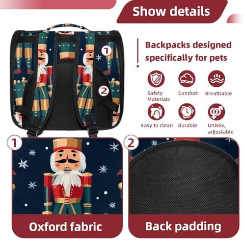 Capybara Pet Soft Sided Travel Carrier for Cats and Puppies, Portable and Comfortable, Perfect for Airlines and Car Trip