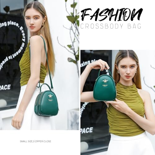 ALUDAPIJU Women's Small Crossbody Bags for Stylish Ladies | ALUDAPIJU Shoulder Bag for Women - Messenger Bags and Purse