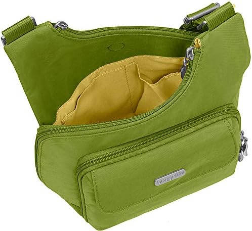 Baggallini Womens Criss Cross 10x11 Crossbody Bag for Fashion Ladies, Stylish and Practical, Daily Use, High-Quality Lea