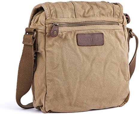 GOOTIUM Small Canvas Crossbody Bag for Women - Vintage Shoulder Purse | GOOTIUM Canvas Small Messenger Bag - Stylish Vi