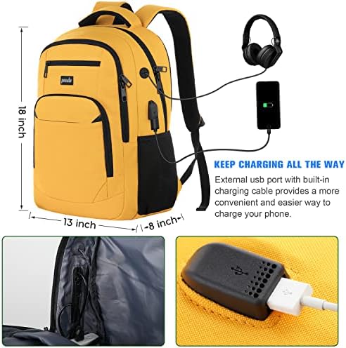 Paude 15.6 Inch Laptop Backpack Women Bookbag Rucksack for Teen Girls School Bags Specifications