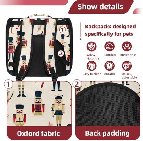 Capybara Pet Soft Sided Travel Carrier for Cats and Puppies, Portable and Comfortable, Perfect for Airlines and Car Trip