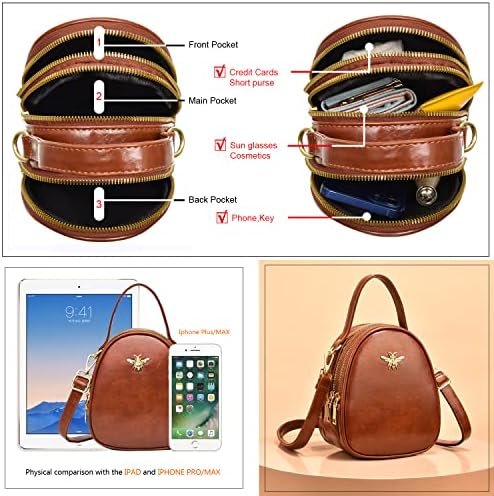 ALUDAPIJU Women's Small Crossbody Bags for Stylish Ladies | ALUDAPIJU Shoulder Bag for Women - Messenger Bags and Purse