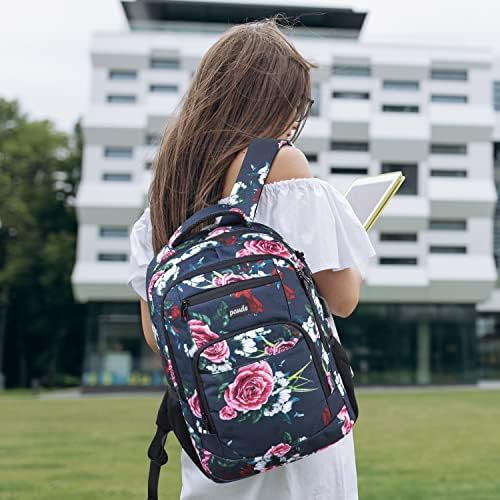 Paude 15.6 Inch Laptop Backpack Women Bookbag Rucksack for Teen Girls School Bags Specifications