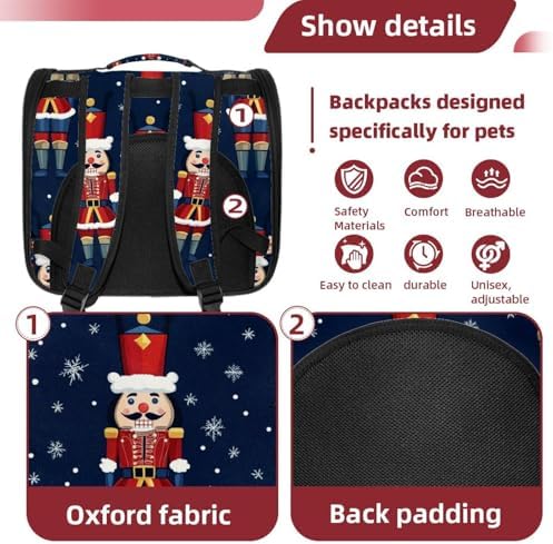 Capybara Pet Soft Sided Travel Carrier for Cats and Puppies, Portable and Comfortable, Perfect for Airlines and Car Trip