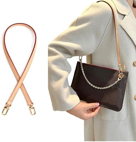 Jiesinlov Vachetta Leather Replacement Crossbody Bags for Women Adjustable Shoulder Strap Speedy 20 25