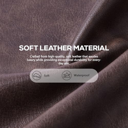 POIUGOYA Trendy Vegan Leather Crossbody Purse for Women, Travel Compatible with Built-in Wallet Medium Size