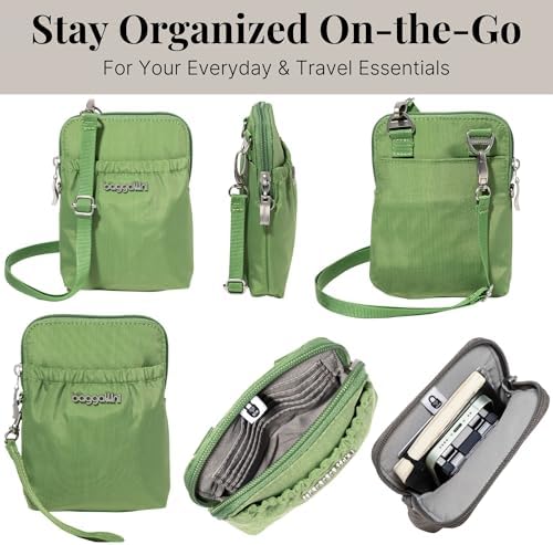 Baggallini Bryant Pouch Small Crossbody Bag for Women - Lightweight Crossbody Pouch - Perfect Phone Purse