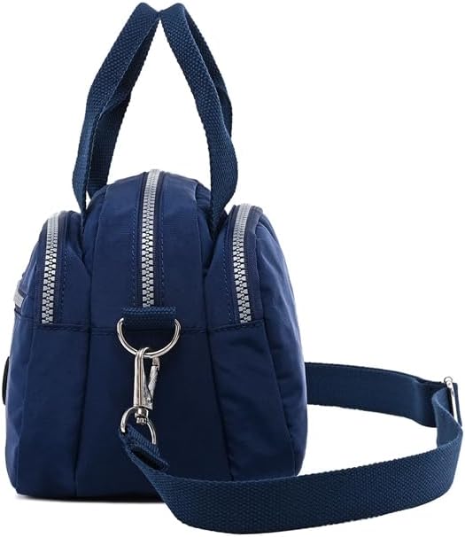 Qiyllur Navy Blue Crossbody Bag for Women, Stylish and Versatile Fashion Accessory | Qiyllur Navy Blue Crossbody Bag fo