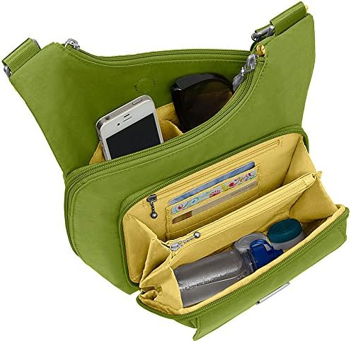 Baggallini Womens Criss Cross 10x11 Crossbody Bag for Fashion Ladies, Stylish and Practical, Daily Use, High-Quality Lea