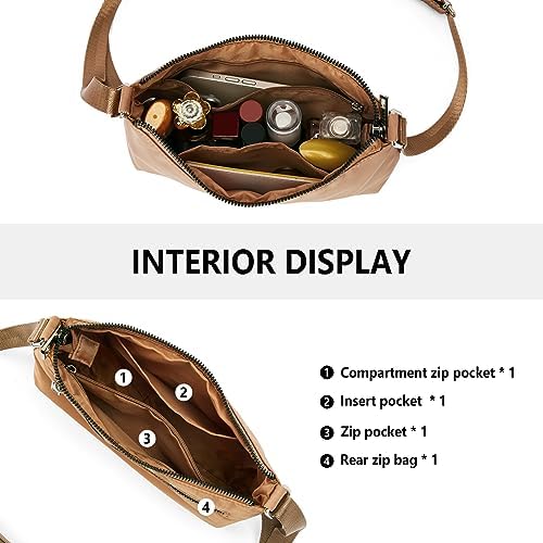 Westbronco Crossbody Bag for Women Vegan Leather Wallet Purses Satchel Shoulder Bags Small Size Westbronco Crossbody Bag