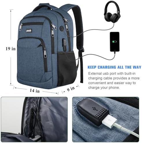 Paude 15.6 Inch Laptop Backpack Women Bookbag Rucksack for Teen Girls School Bags Specifications