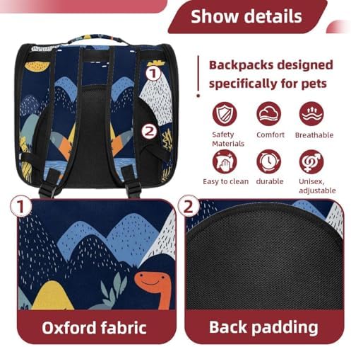 Capybara Pet Soft Sided Travel Carrier for Cats and Puppies, Portable and Comfortable, Perfect for Airlines and Car Trip