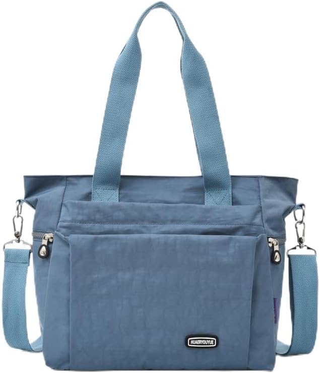 Qiyllur Large Capacity Canvas Bucket Bag for Women with Artificial Leather Shoulder Strap | Qiyllur Crossbody Bag with