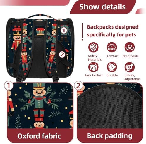 Capybara Pet Soft Sided Travel Carrier for Cats and Puppies, Portable and Comfortable, Perfect for Airlines and Car Trip