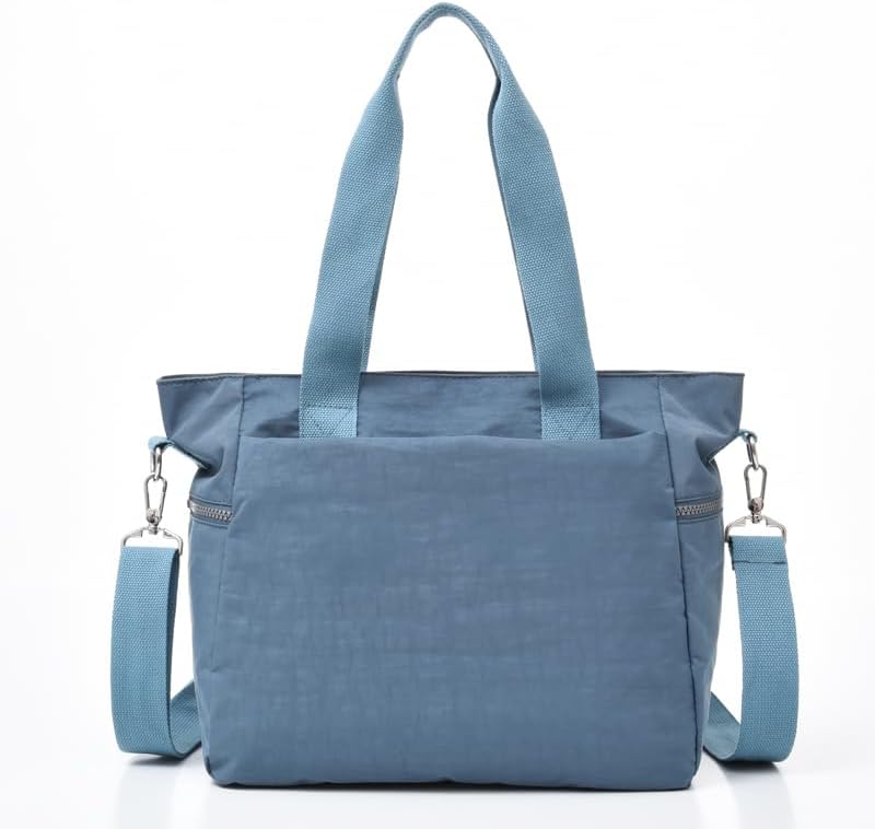 Qiyllur Large Capacity Canvas Bucket Bag for Women with Artificial Leather Shoulder Strap | Qiyllur Crossbody Bag with