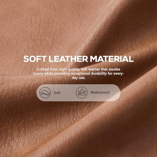 POIUGOYA Trendy Vegan Leather Crossbody Purse for Women, Travel Compatible with Built-in Wallet Medium Size