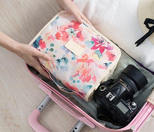 Mossio Large Hanging Toiletry Bag for Men & Women | Durable Sturdy Hook | Mossio Travel Organizer - Large Hanging Cosme