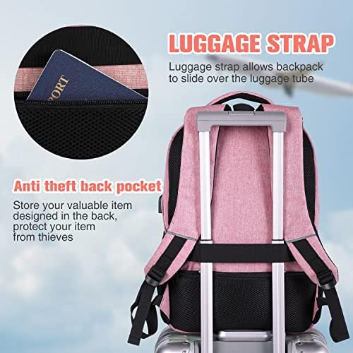 Paude 15.6 Inch Laptop Backpack Women Bookbag Rucksack for Teen Girls School Bags Specifications